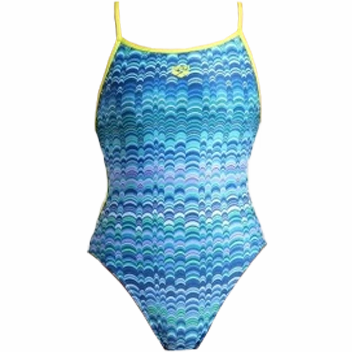 MultiPocket Youth Ondulation Lace Back One Piece