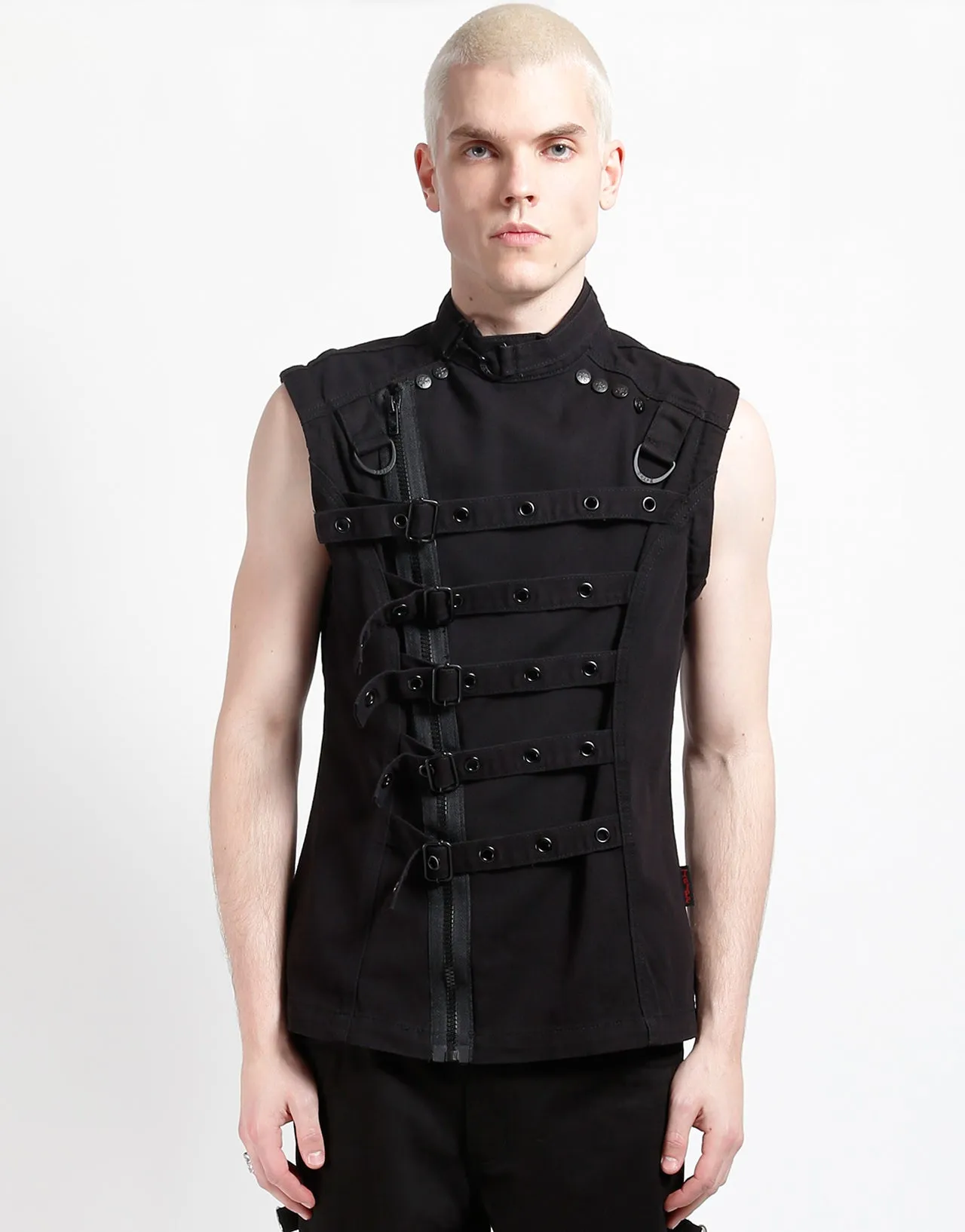 fall season Simple Modern Piece ZIP OFF BONDO JACKET