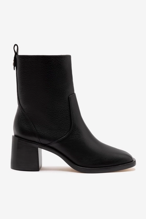 Mini Ricky Boot In Black Leather Mix Hue